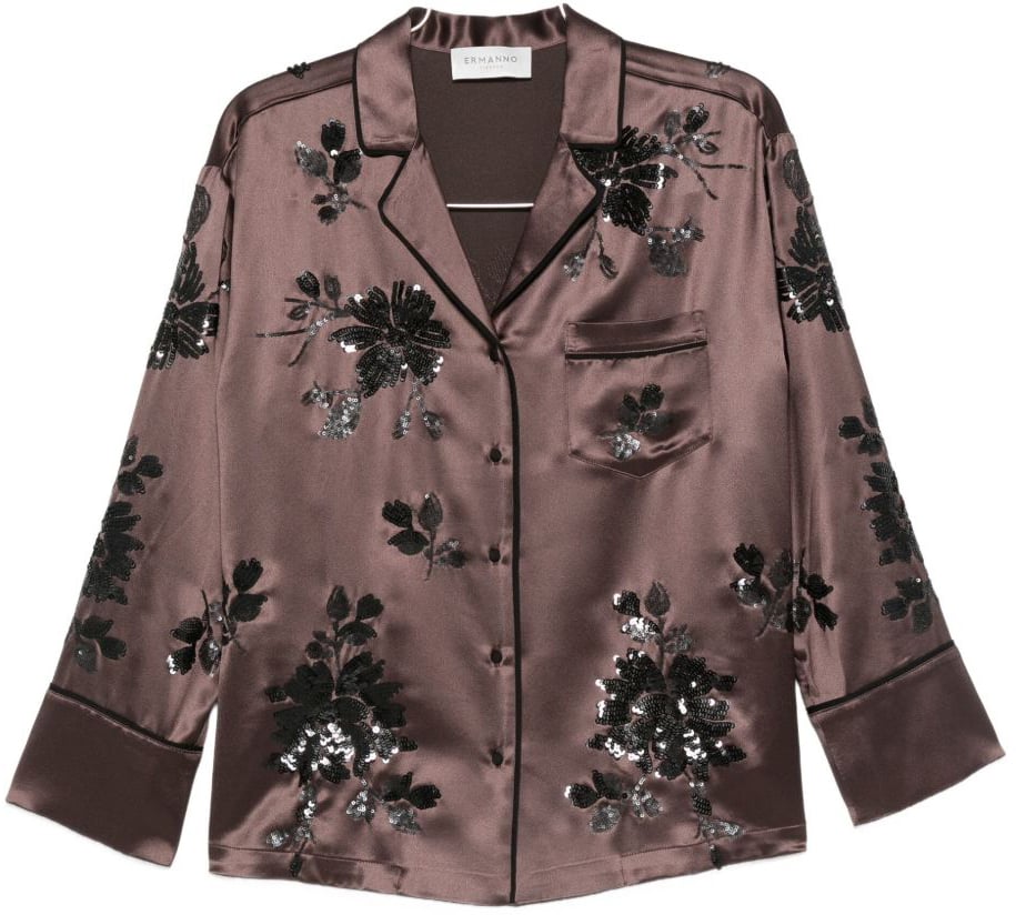 Ermanno Firenze Shirts Brown Bruin