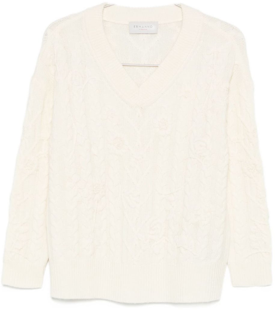 Ermanno Firenze Sweaters Beige Beige