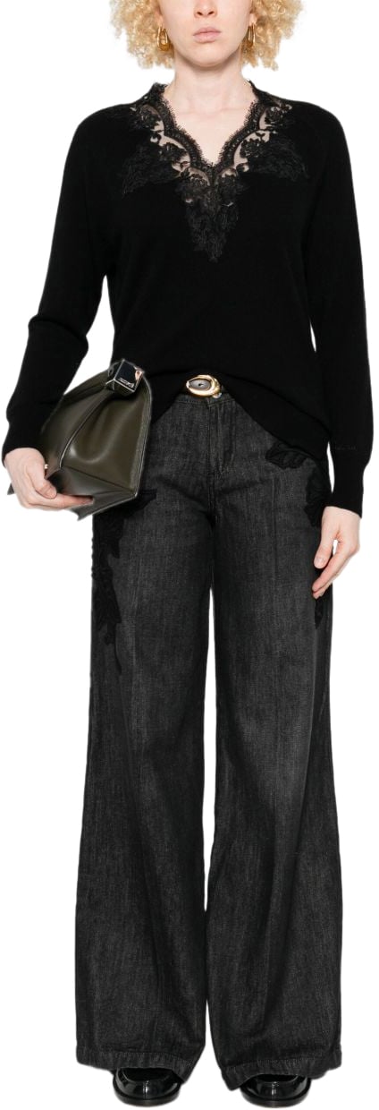 Ermanno Firenze Sweaters Black Zwart