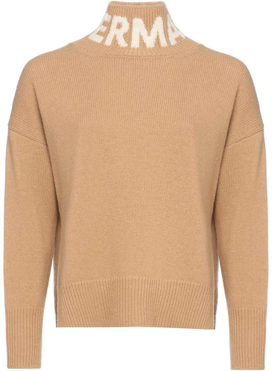 Ermanno Firenze Sweaters Camel Beige