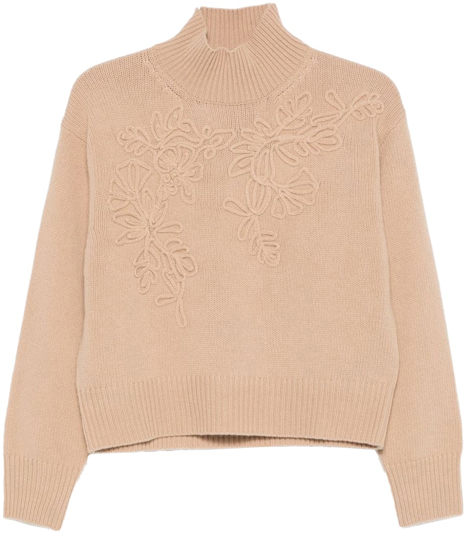 Ermanno Firenze Sweaters Camel Beige
