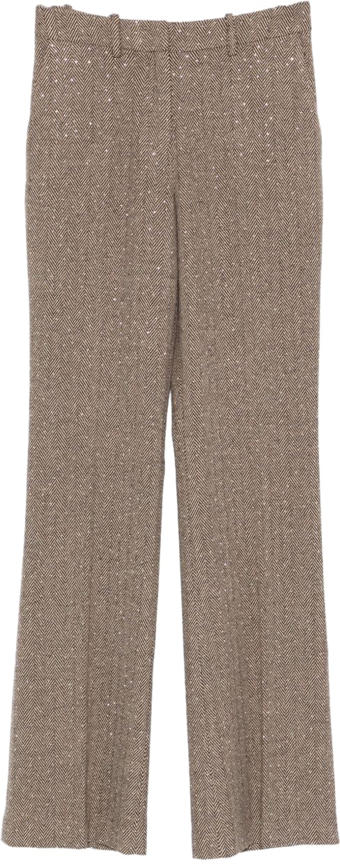 Ermanno Firenze Trousers Brown Bruin