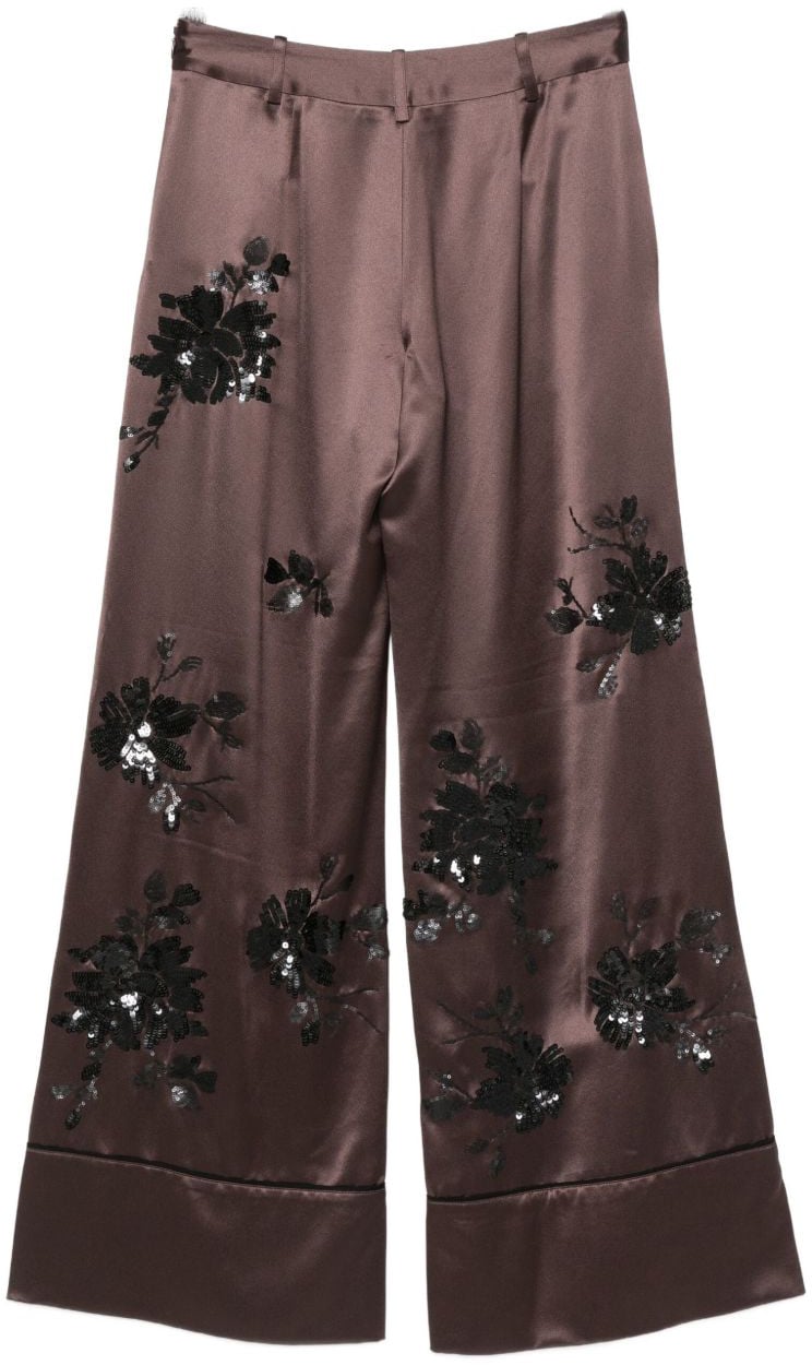 Ermanno Firenze Trousers Brown Bruin
