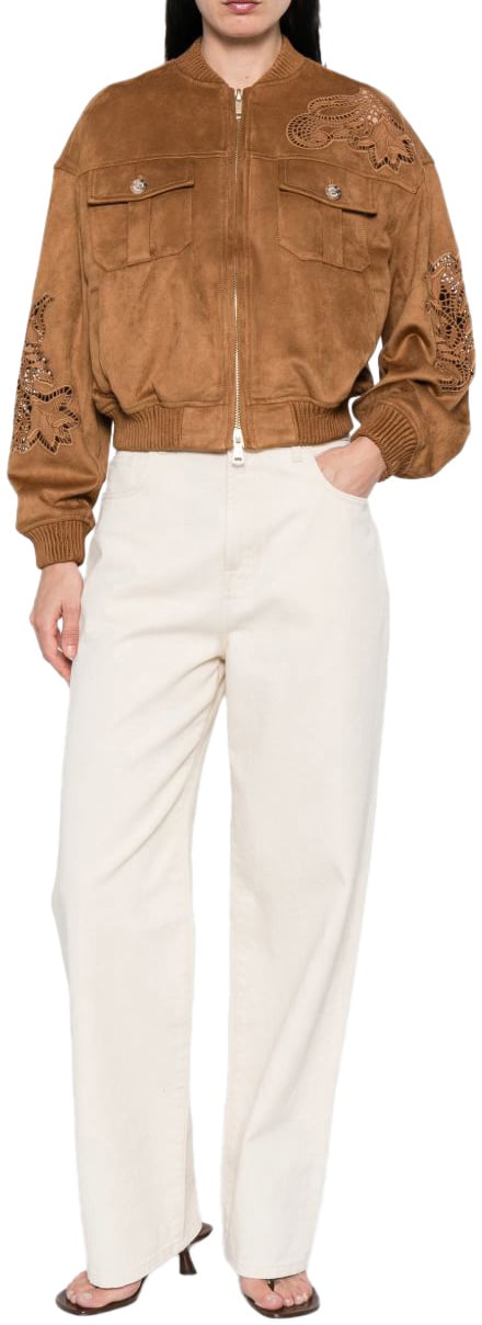 Ermanno Firenze Coats Marrone Chiaro Bruin