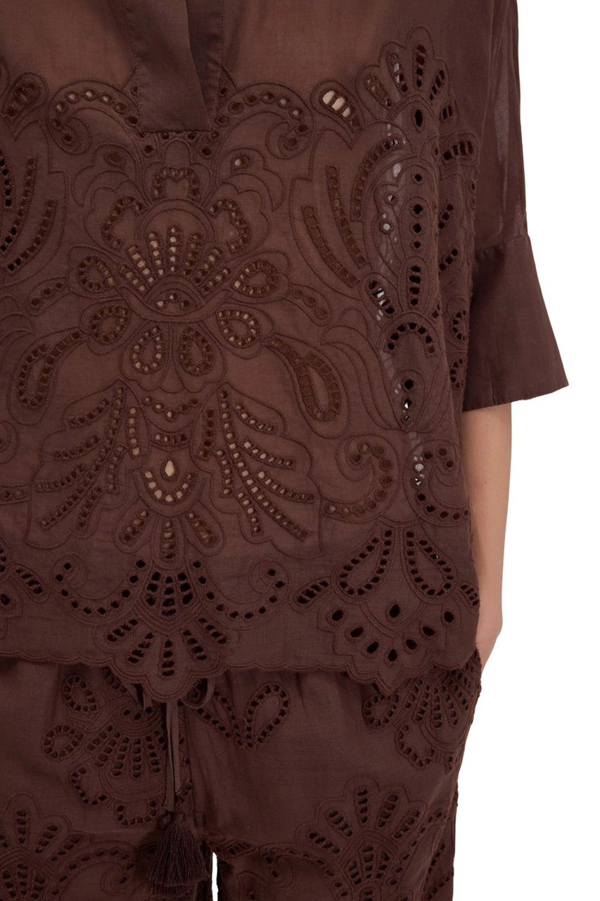 Ermanno Firenze Shirts Brown Bruin