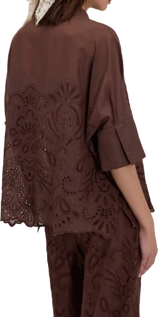 Ermanno Firenze Shirts Brown Bruin