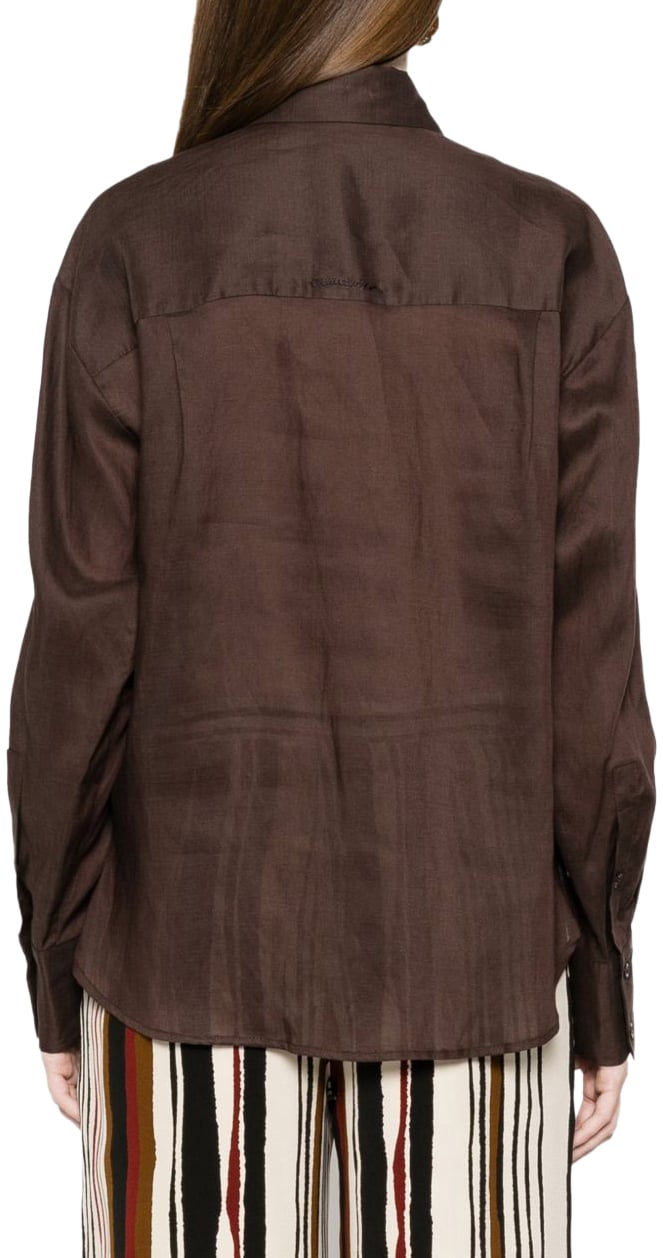 Ermanno Firenze Shirts Brown Bruin