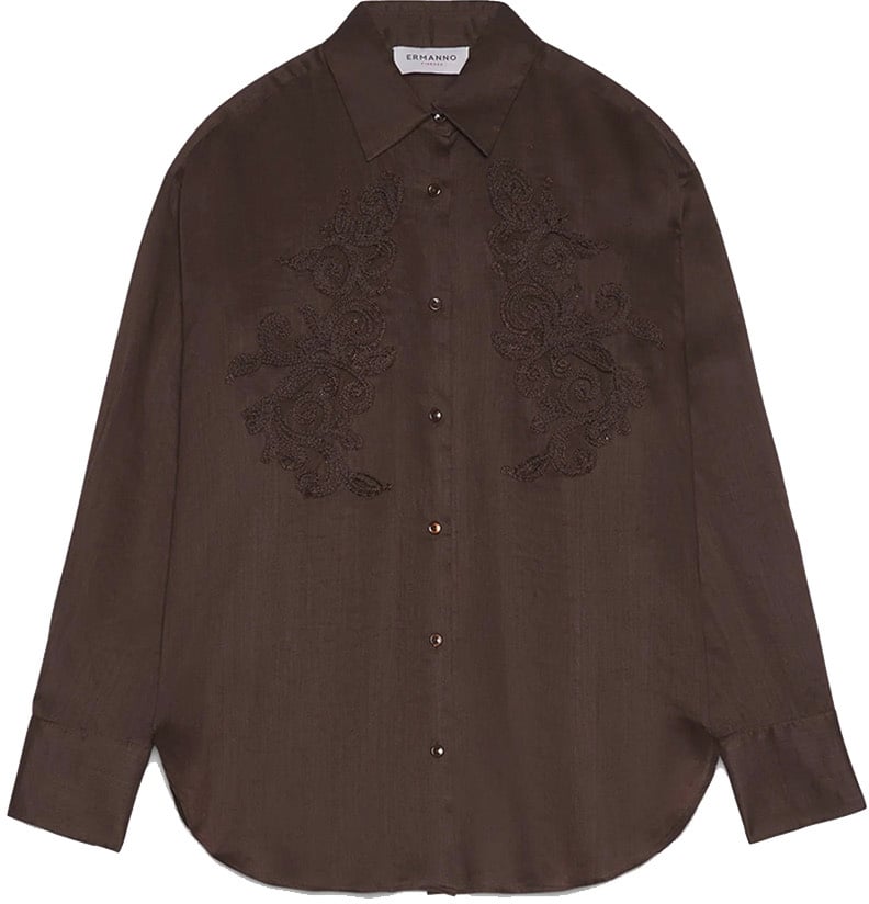 Ermanno Firenze Shirts Brown Bruin