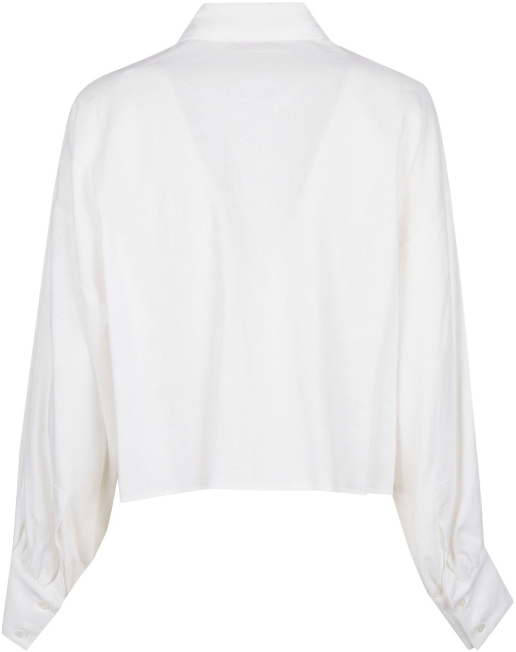 Ermanno Firenze Long Sleeve Shirt White Wit