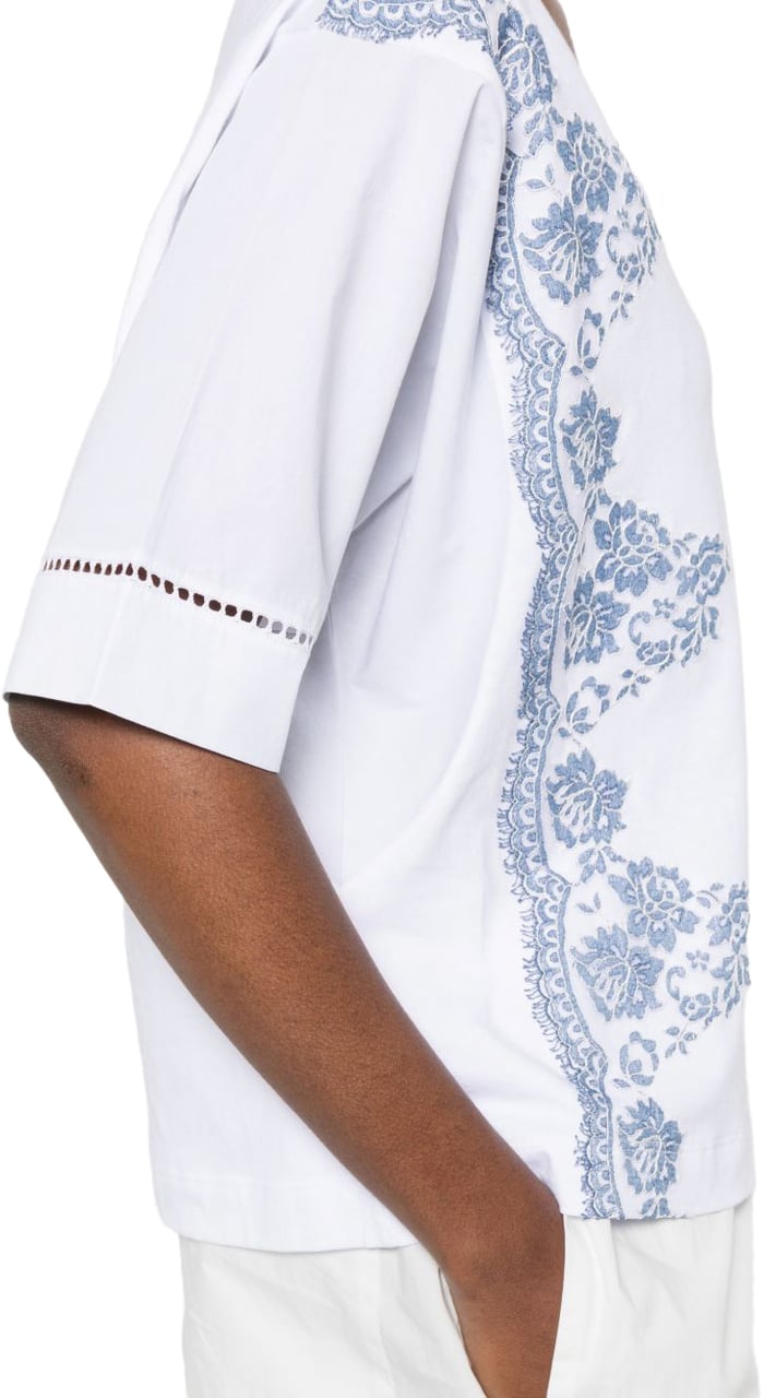 Ermanno Firenze T-Shirts And Polos White Wit