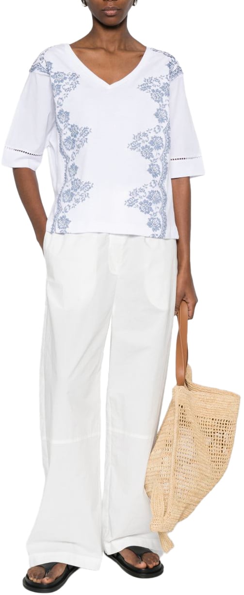 Ermanno Firenze T-Shirts And Polos White Wit