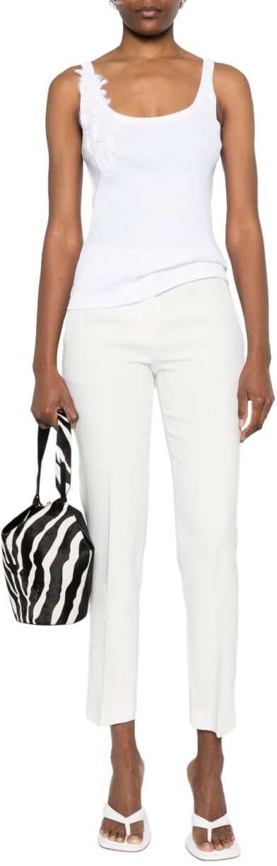 Ermanno Firenze Top White Wit
