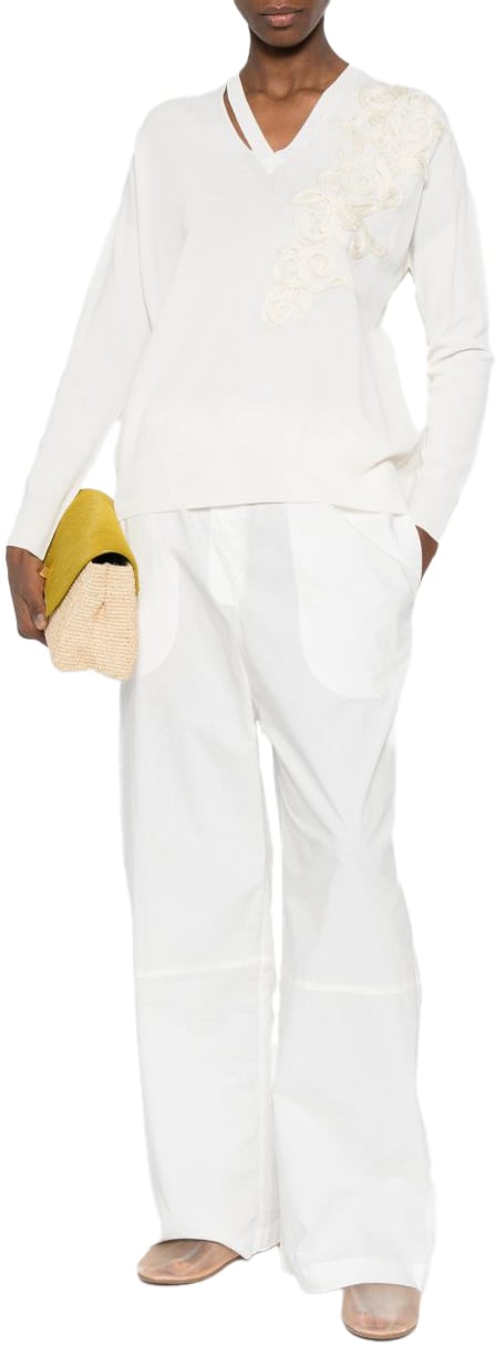 Ermanno Firenze Sweaters White Wit