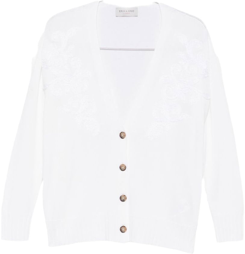 Ermanno Firenze Sweaters White Wit
