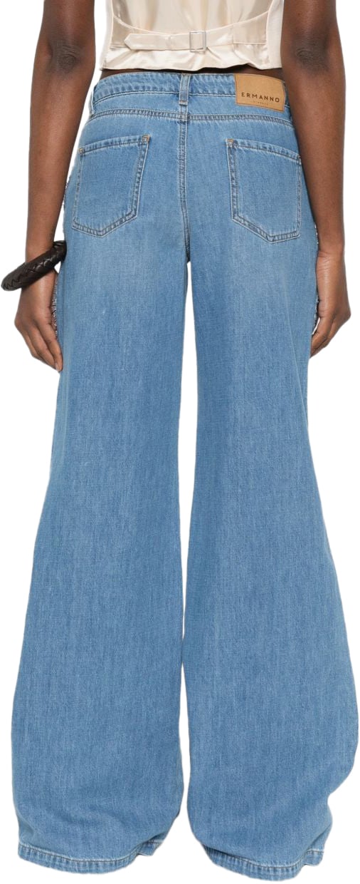 Ermanno Firenze Jeans Clear Blue Blauw