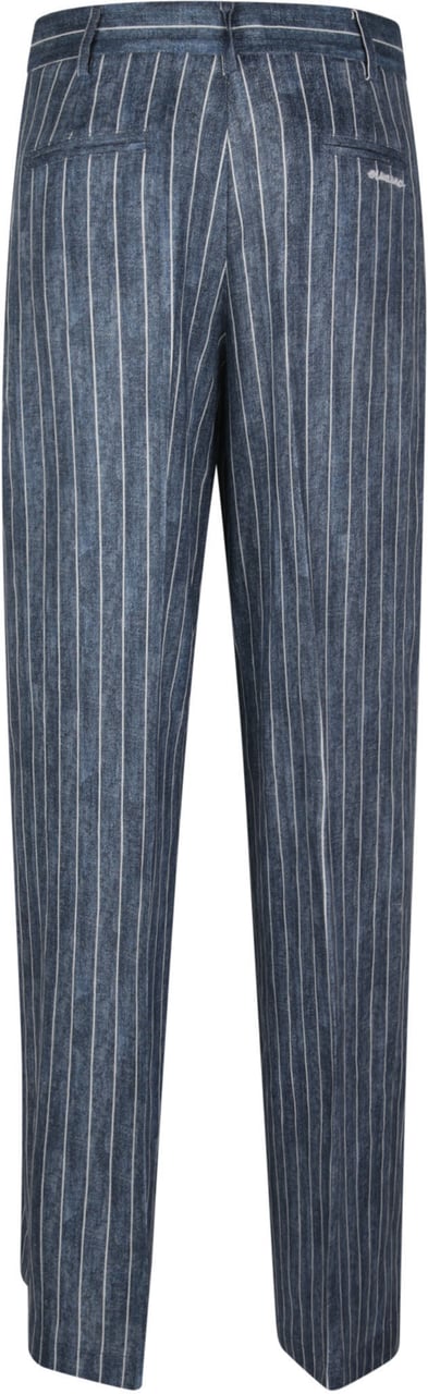 Ermanno Firenze Pant Blue Blauw