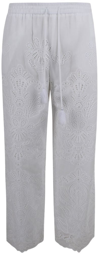 Ermanno Firenze Trousers White Wit