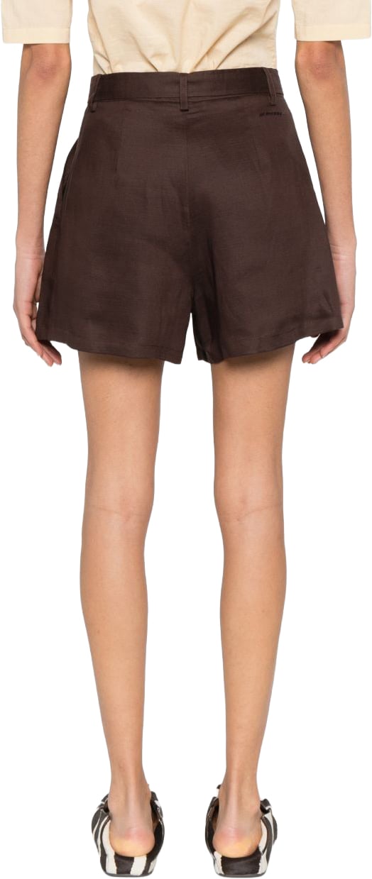 Ermanno Firenze Shorts Brown Bruin