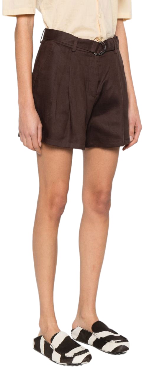 Ermanno Firenze Shorts Brown Bruin
