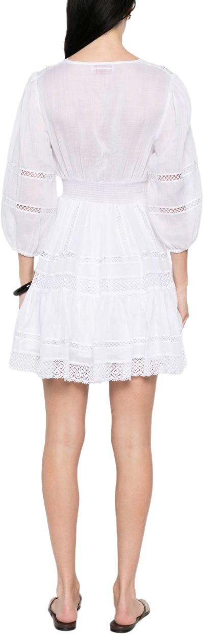 Ermanno Firenze Dresses Bianco Wit