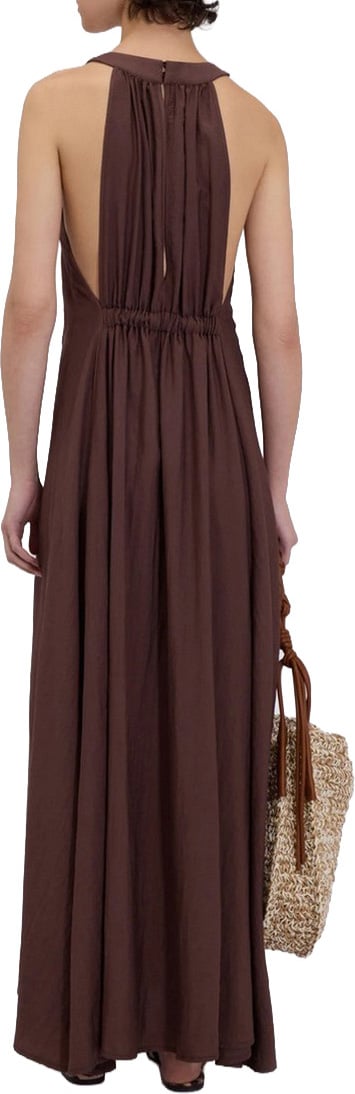 Ermanno Firenze Dresses Brown Bruin