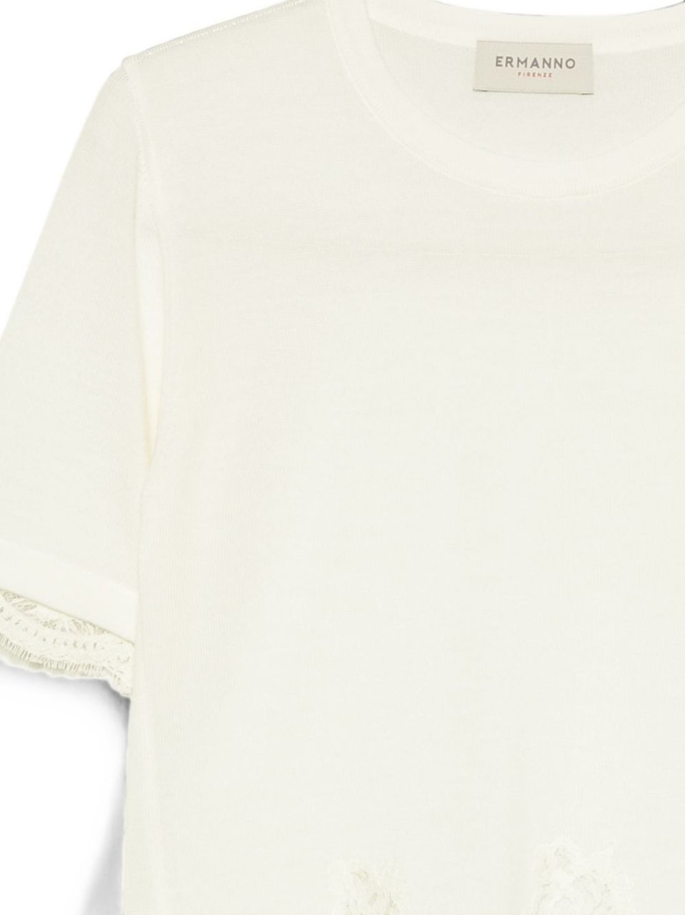 Ermanno Firenze T-Shirts And Polos White Wit