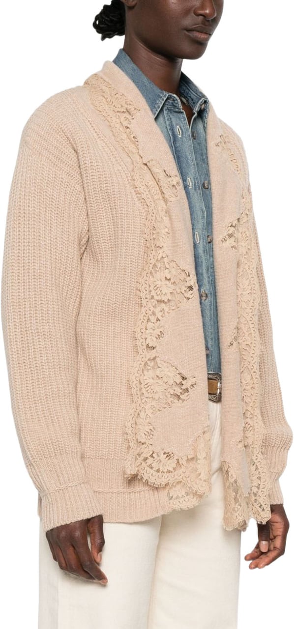 Ermanno Firenze Sweaters Powder Beige