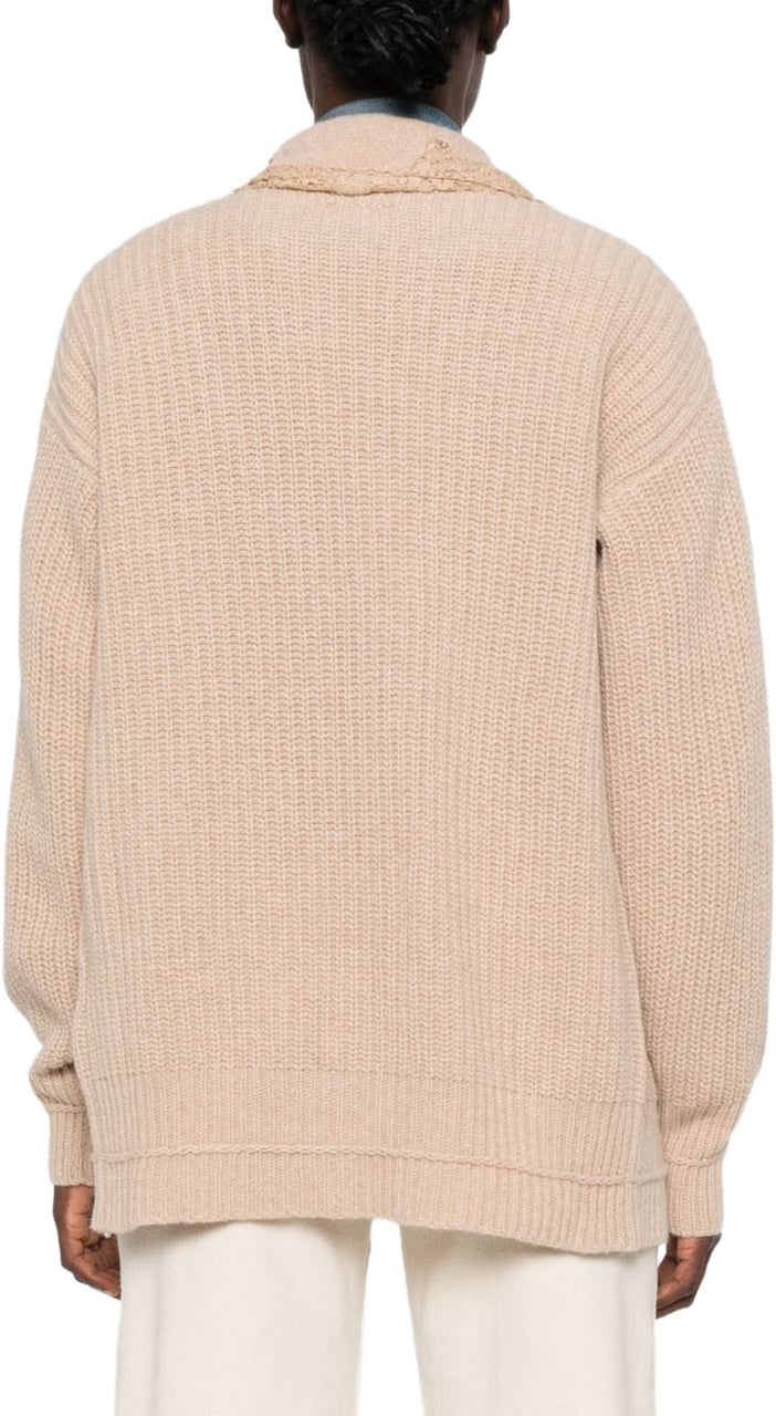 Ermanno Firenze Sweaters Powder Beige