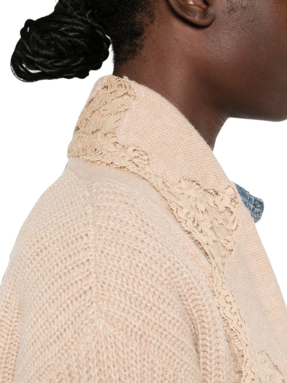 Ermanno Firenze Sweaters Powder Beige