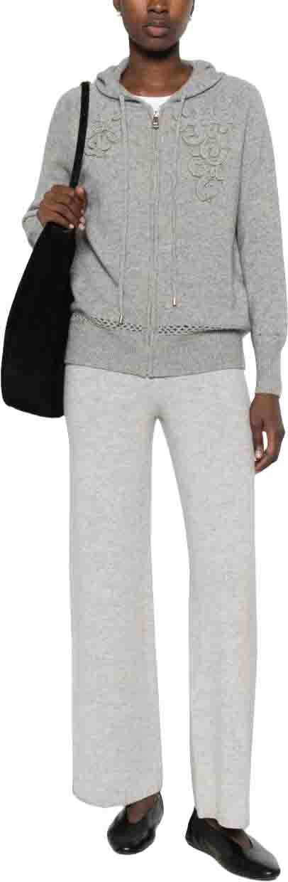 Ermanno Firenze Trousers Grey Lichtgrijs