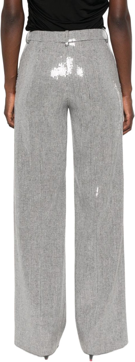 Ermanno Firenze Trousers Silver Zilver