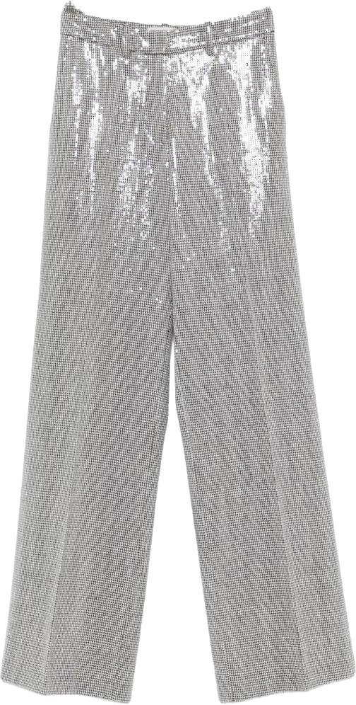 Ermanno Firenze Trousers Silver Zilver