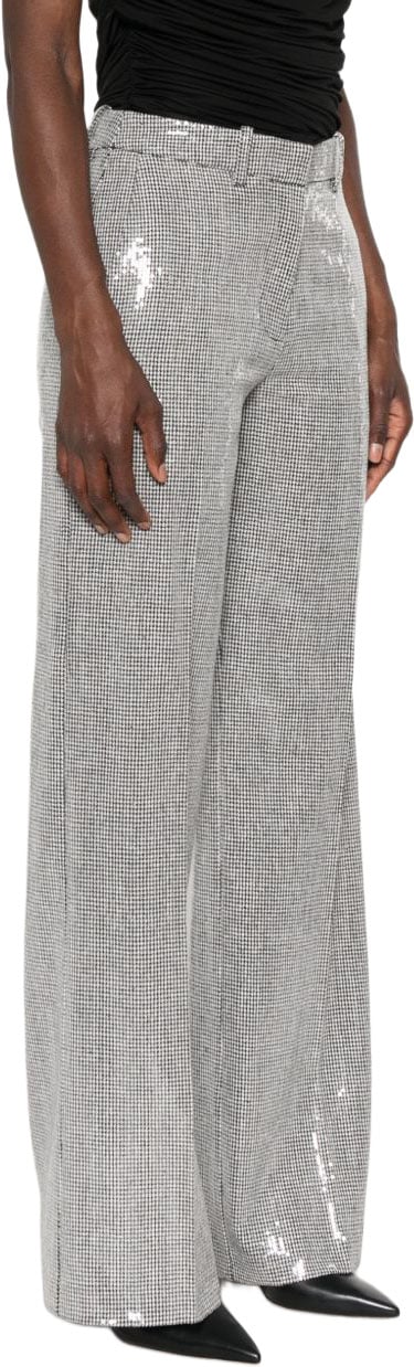 Ermanno Firenze Trousers Silver Zilver
