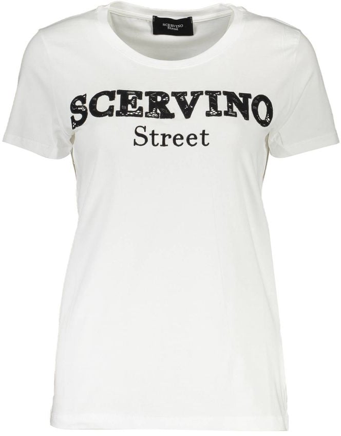 Ermanno Scervino Scervino Street White Cotton Men T-Shirt Wit