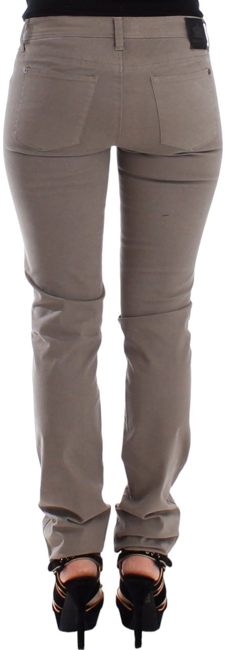 Ermanno Scervino Taupe Beige Slim Jeans Denim Pants Skinny Beige
