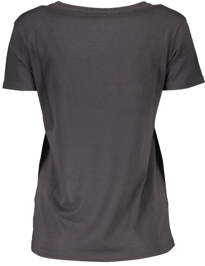 Ermanno Scervino Scervino Street Black Cotton Women T-Shirt Zwart
