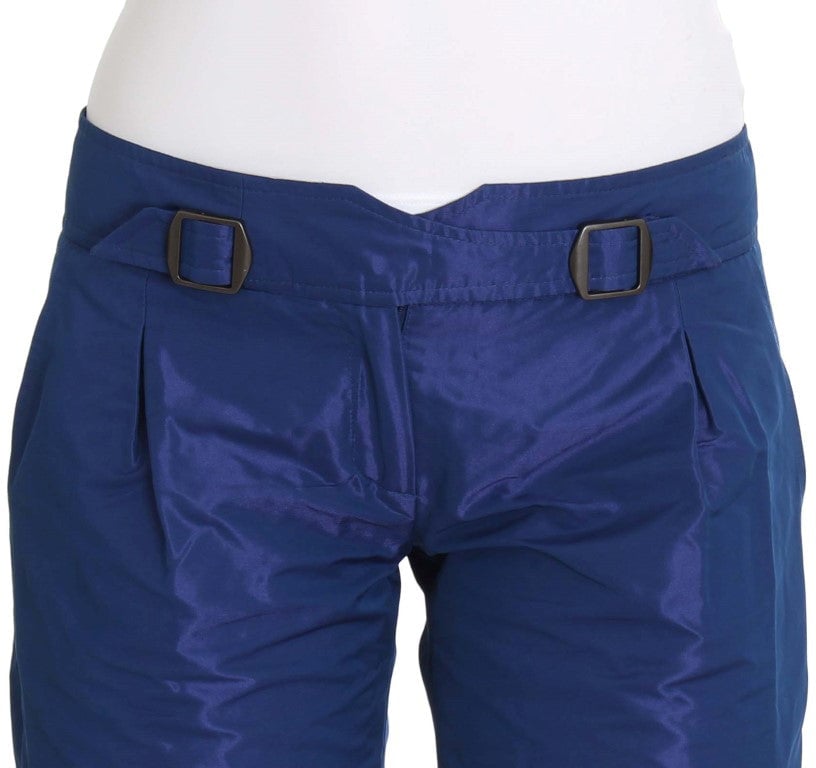 Ermanno Scervino Blue Above Knees Bermuda Shorts Blauw