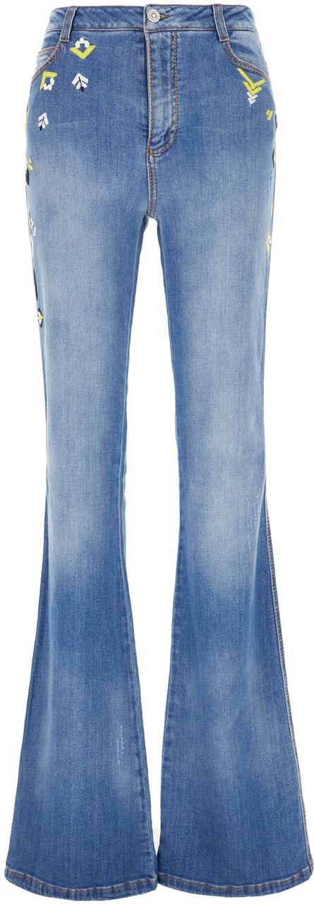 Ermanno Scervino Ermanno Scervino Denim stretch jeans Blauw