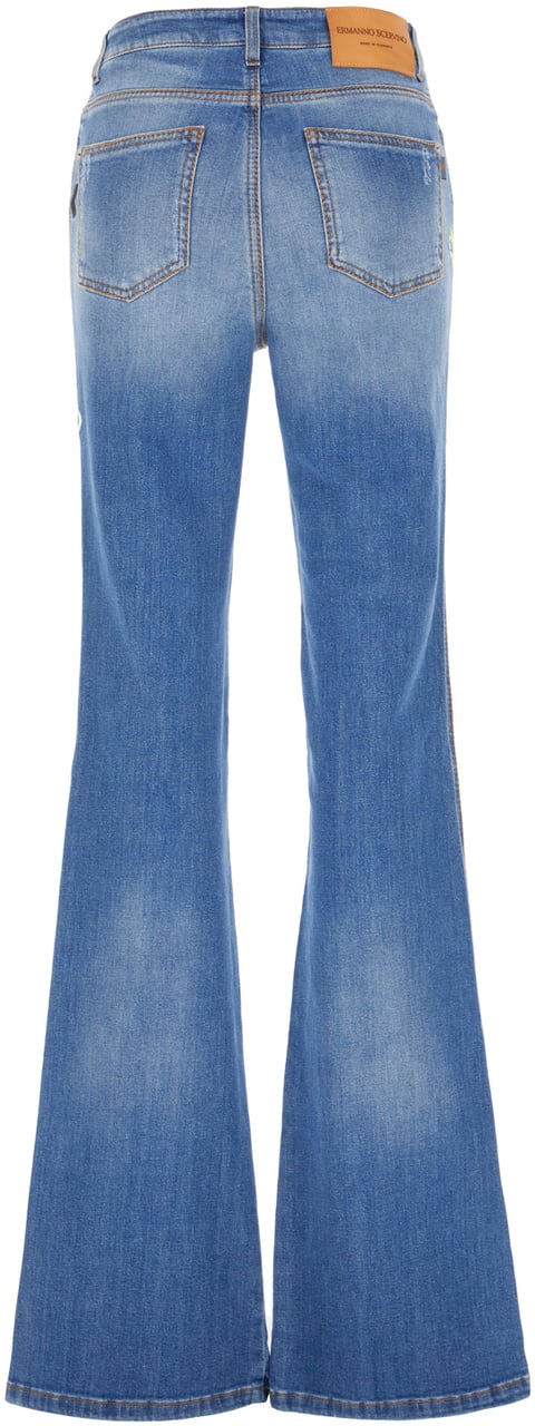 Ermanno Scervino Ermanno Scervino Denim stretch jeans Blauw