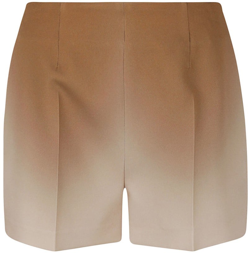 Ermanno Scervino Tailored Brown Ombre Shorts Bruin
