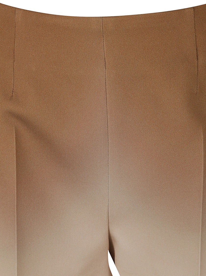 Ermanno Scervino Tailored Brown Ombre Shorts Bruin
