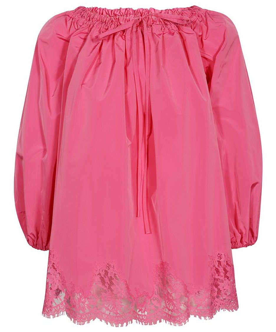 Ermanno Scervino Gathered neckline blouse Roze