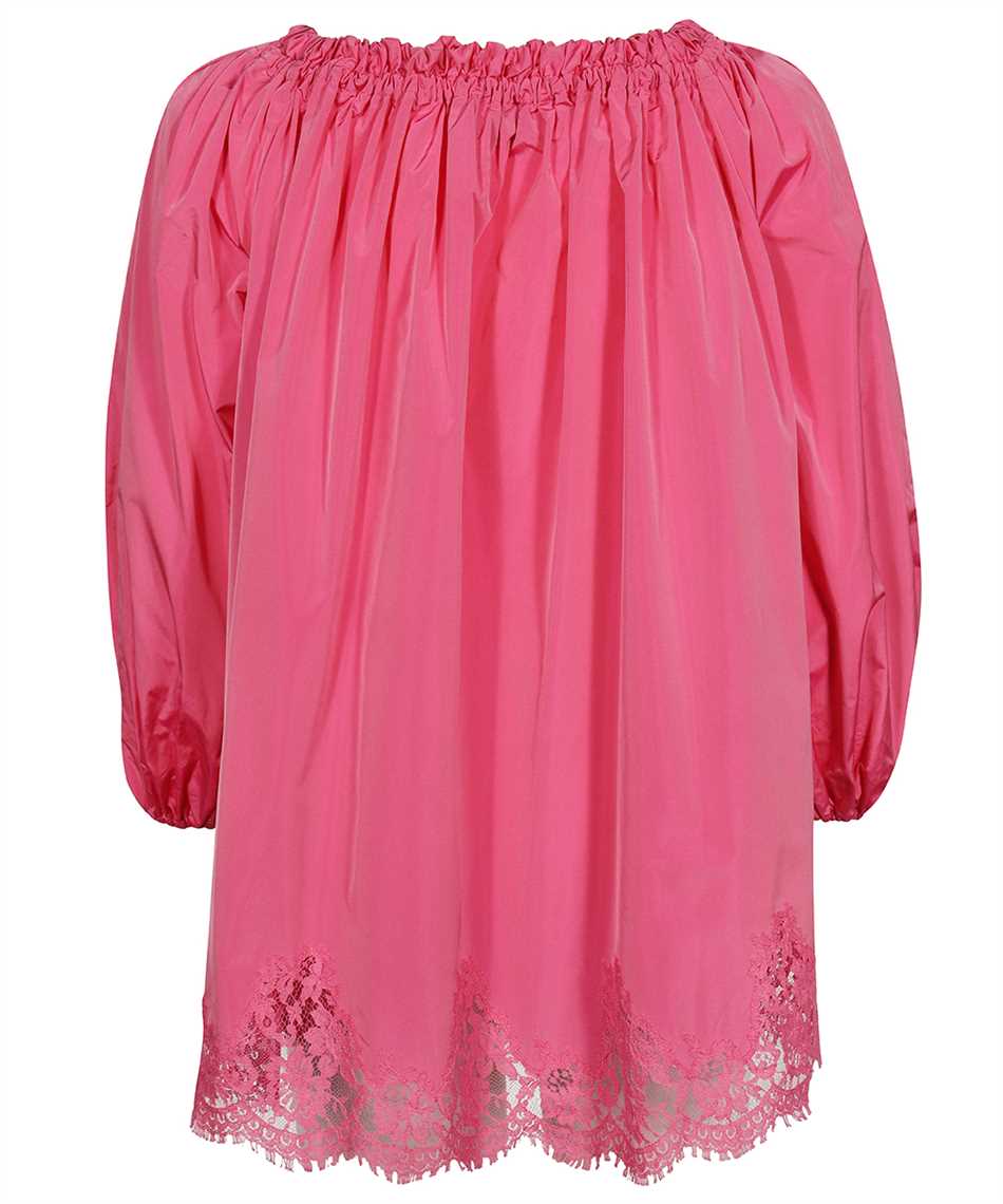 Ermanno Scervino Gathered neckline blouse Roze