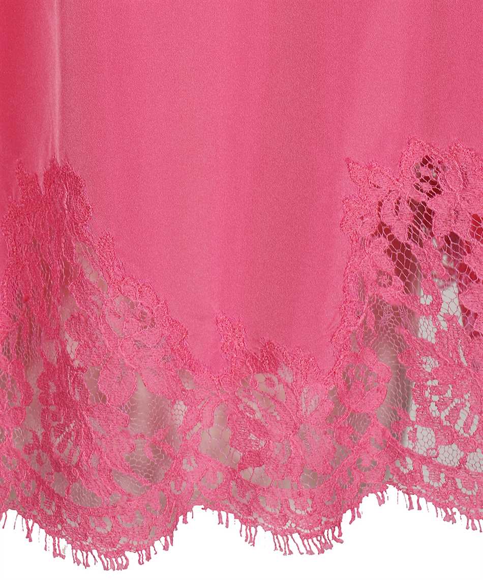 Ermanno Scervino Gathered neckline blouse Roze
