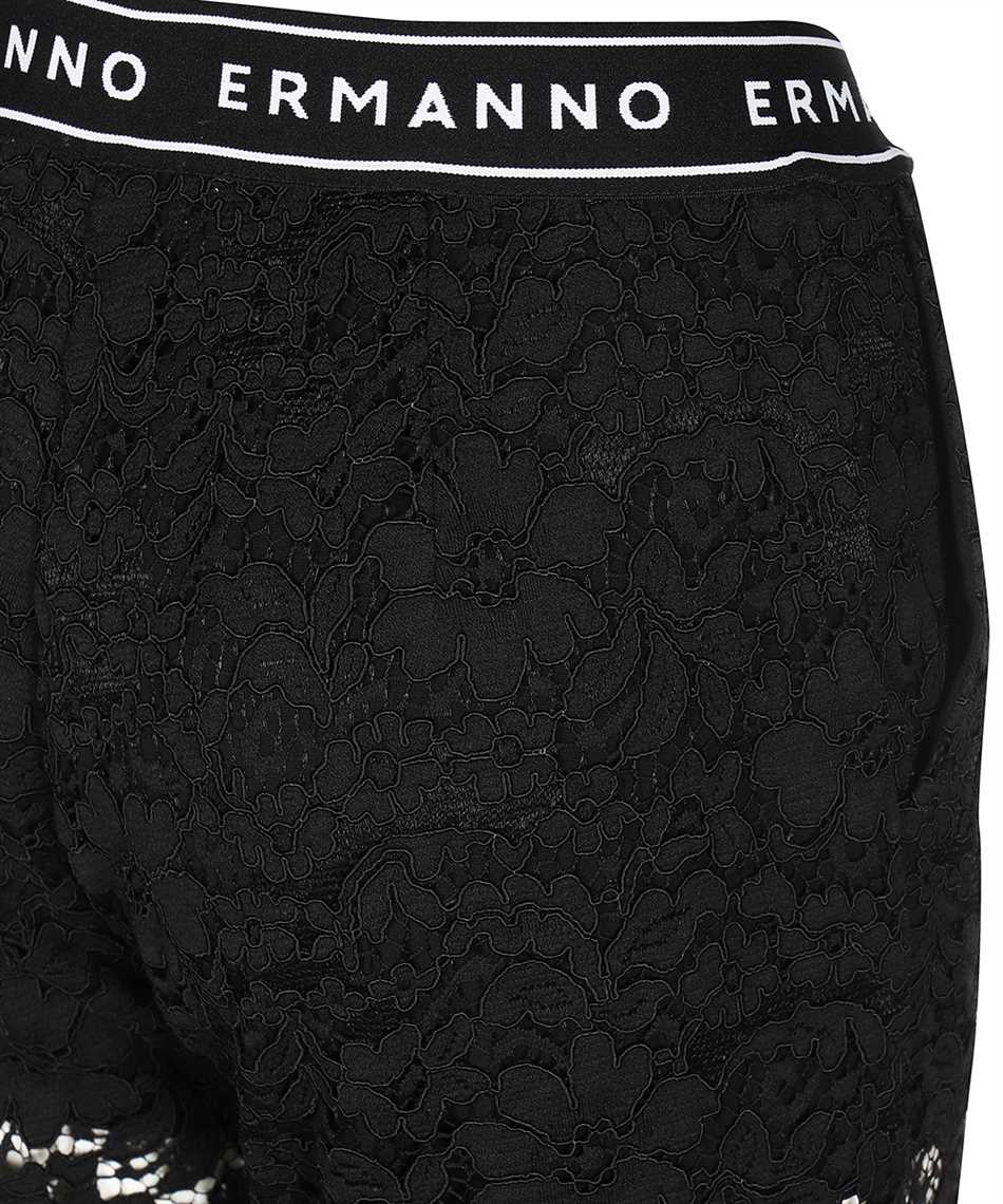 Ermanno Scervino Viscose trousers Zwart