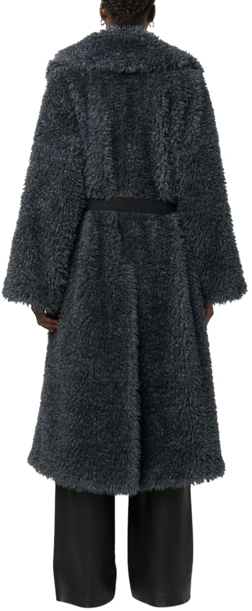 Ermanno Scervino Coats Grey Grijs