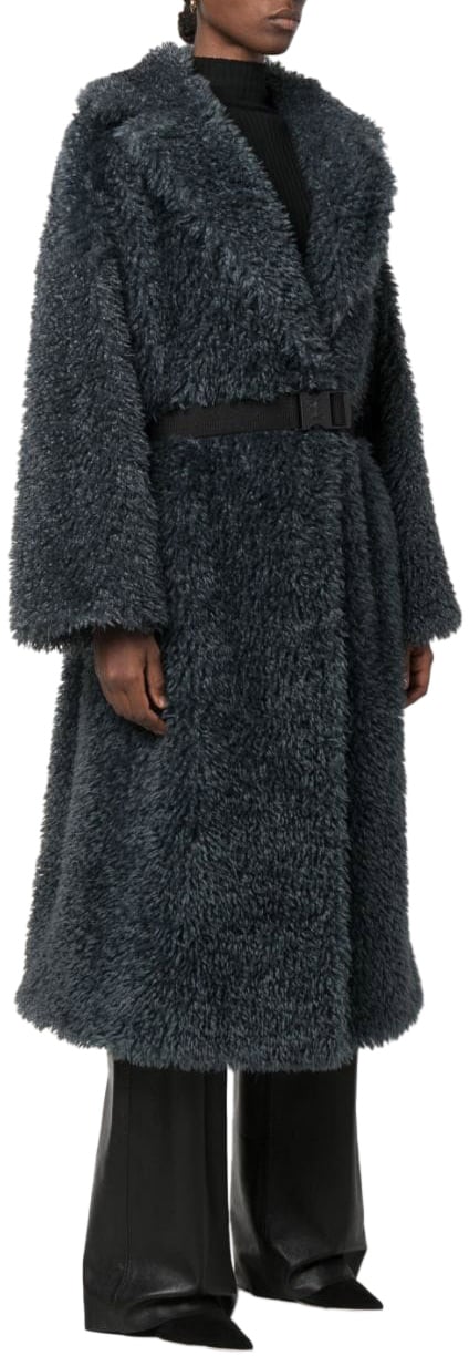 Ermanno Scervino Coats Grey Grijs