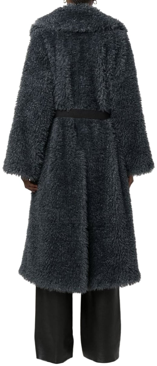 Ermanno Scervino Coats Grey Grijs