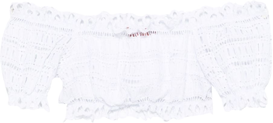 Ermanno Scervino Top White Wit