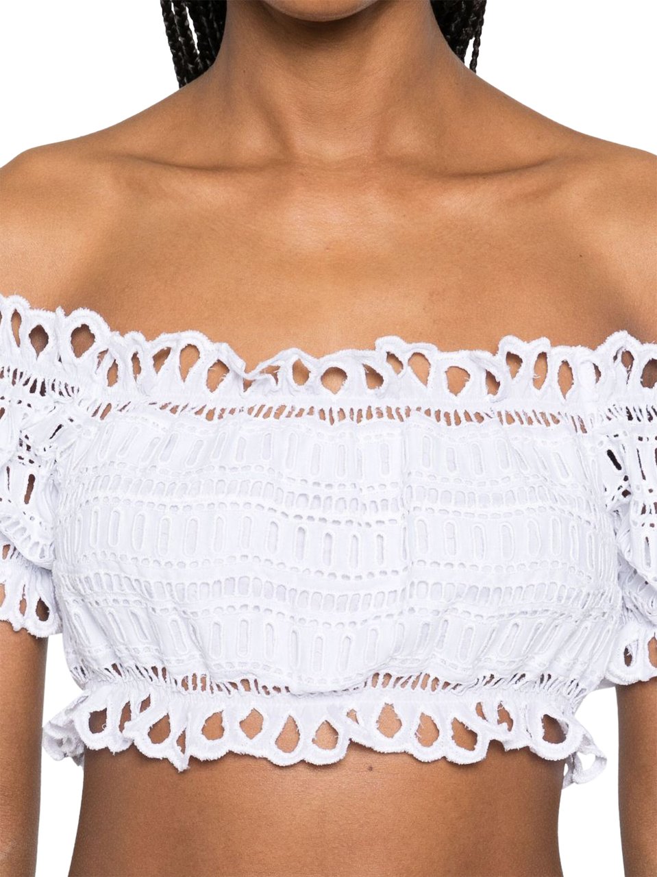 Ermanno Scervino Top White Wit